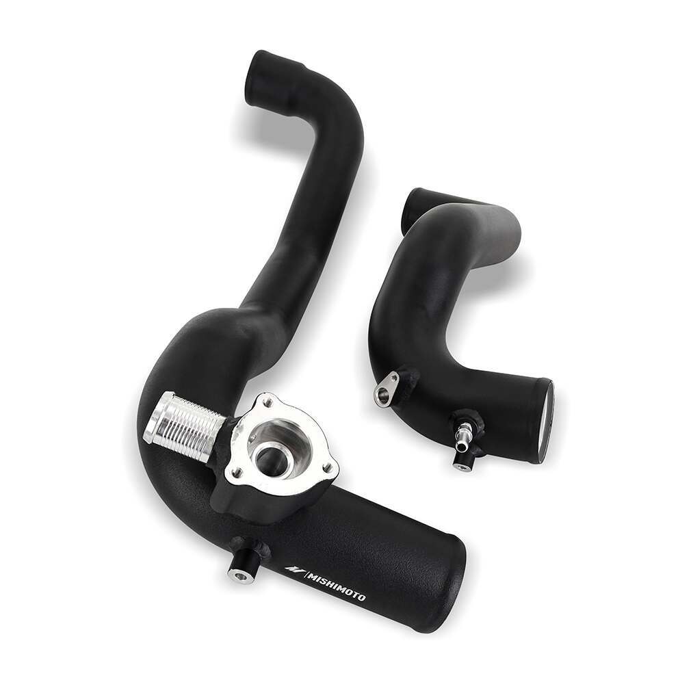 Mishimoto High-Mount Intercooler Pipe Upgrade Kit, Fits Ford Bronco 2.3L 2021+, Black - MMICP-BR23-21UHBK