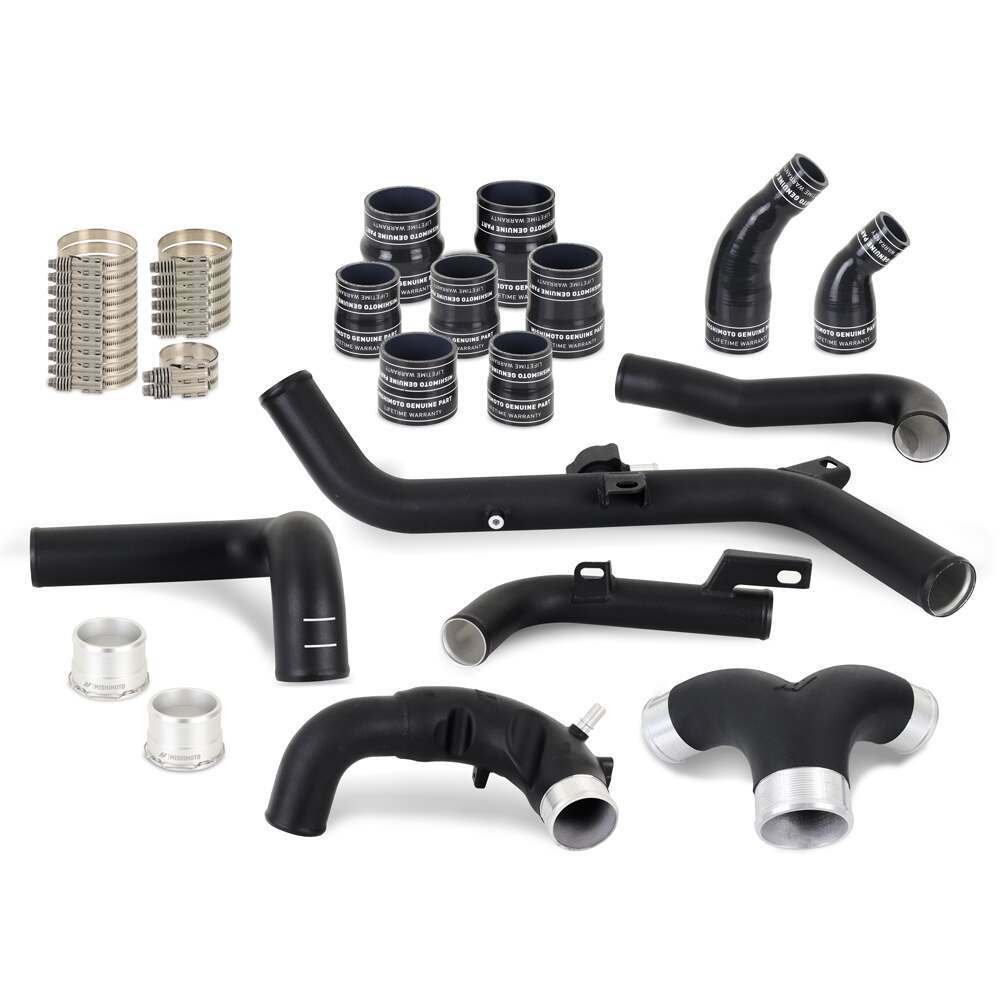 Mishimoto Performance Intercooler Pipe Kit, Fits Ford Bronco 2.7L Ecoboost 2021+ - MMICP-BR27-21MWBK