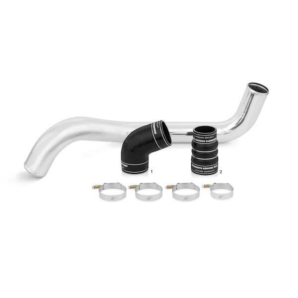 Mishimoto Chevrolet/GMC 6.6L Duramax Hot-Side Intercooler Pipe &amp; Boot Kit - MMICP-DMAX-045HBK