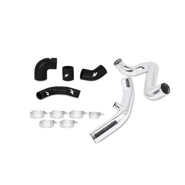 Mishimoto Mitsubishi Lancer Evolution 7/8/9 Upper Intercooler Pipe Kit, Black, 2001-2007 (2003-2006 Lancer) - MMICP-EVO-01UBK