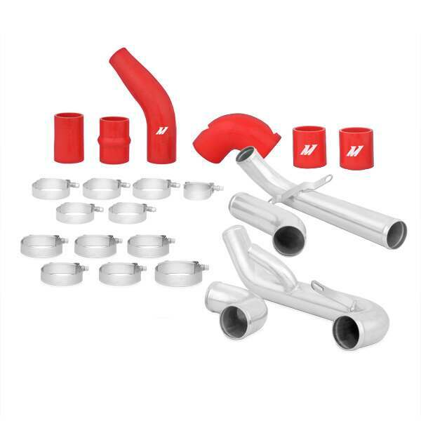 Mishimoto Mitsubishi Lancer Evolution X Intercooler Pipe Kit, Red, 2008+ (2008-2014 Lancer) - MMICP-EVO-10RD