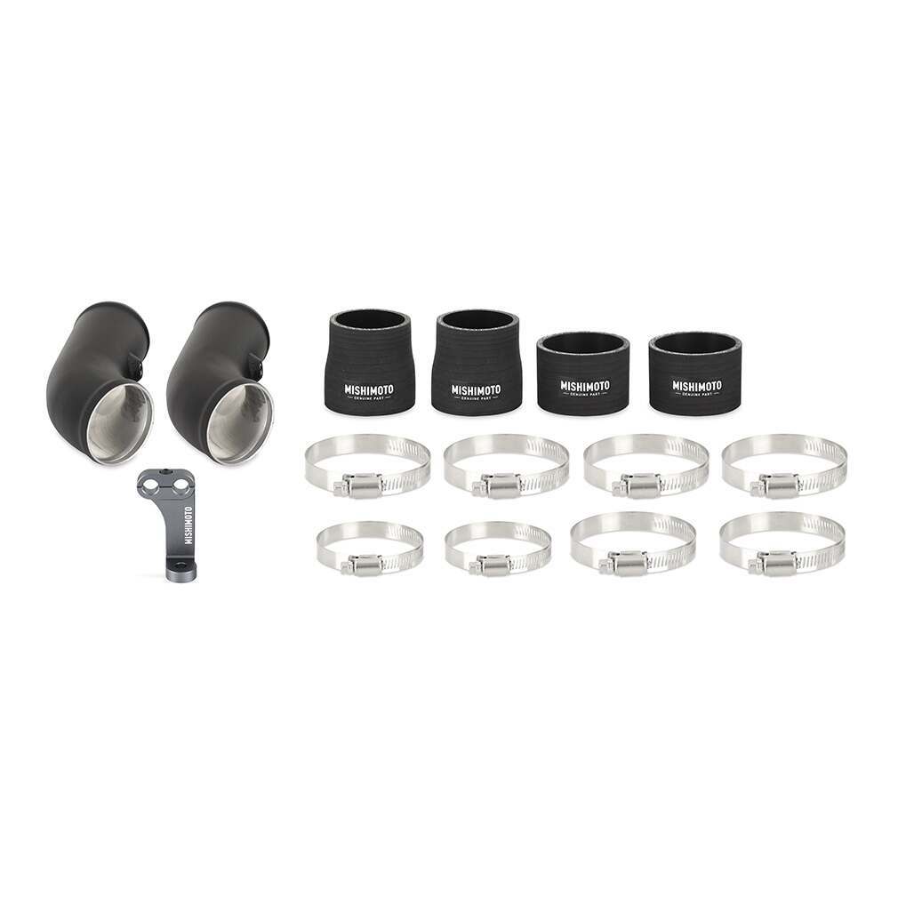 Mishimoto Charge Pipes, Fits Bmw F1X M5/M6 2012-2018, Micro Wrinkle Black - MMICP-F10-12MWBK