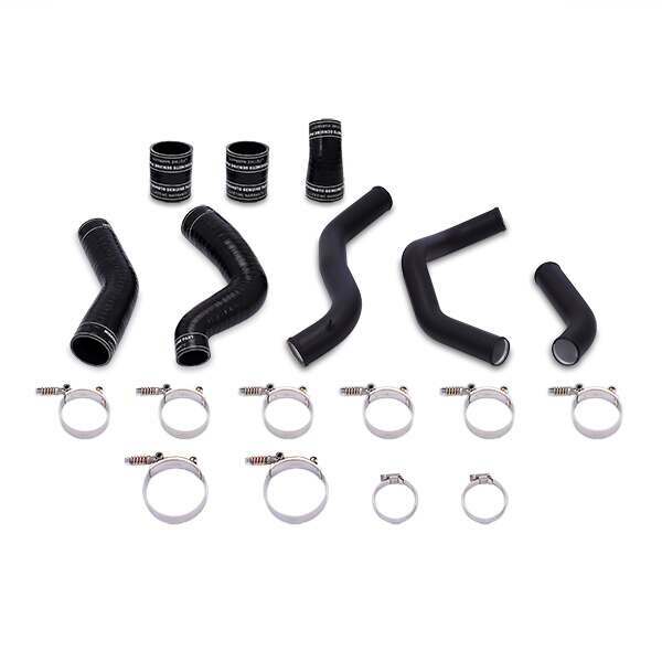 Mishimoto MMICP-F150-11HWBK 2011–2014 FORD F–150 3.5L ECOBOOST HOT–SIDE INTERCOOLER PIPE KIT (WRINKLE BLACK)