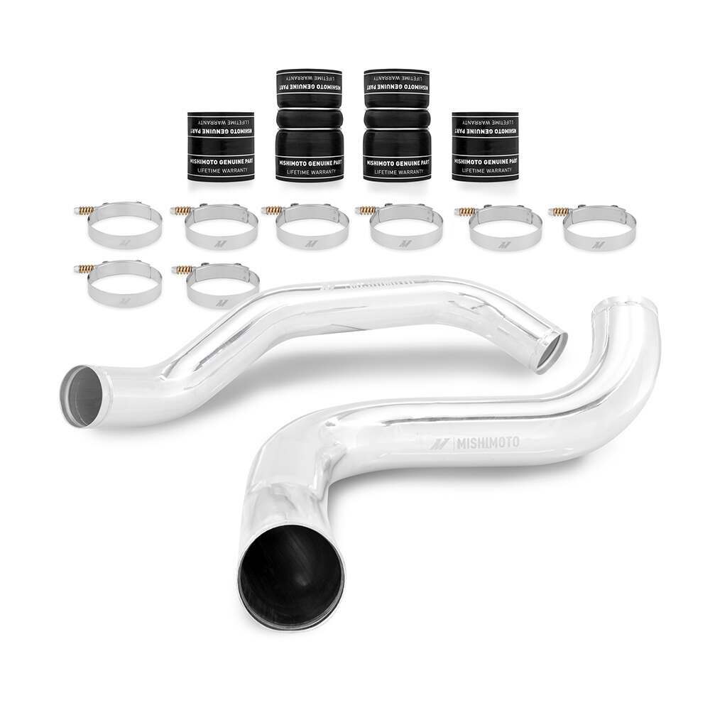 Mishimoto Ford 7.3L Powerstroke Intercooler Pipe And Boot Kit, 1999-2003 (1999-2003 F-350 Super Duty) - MMICP-F2D-99KP