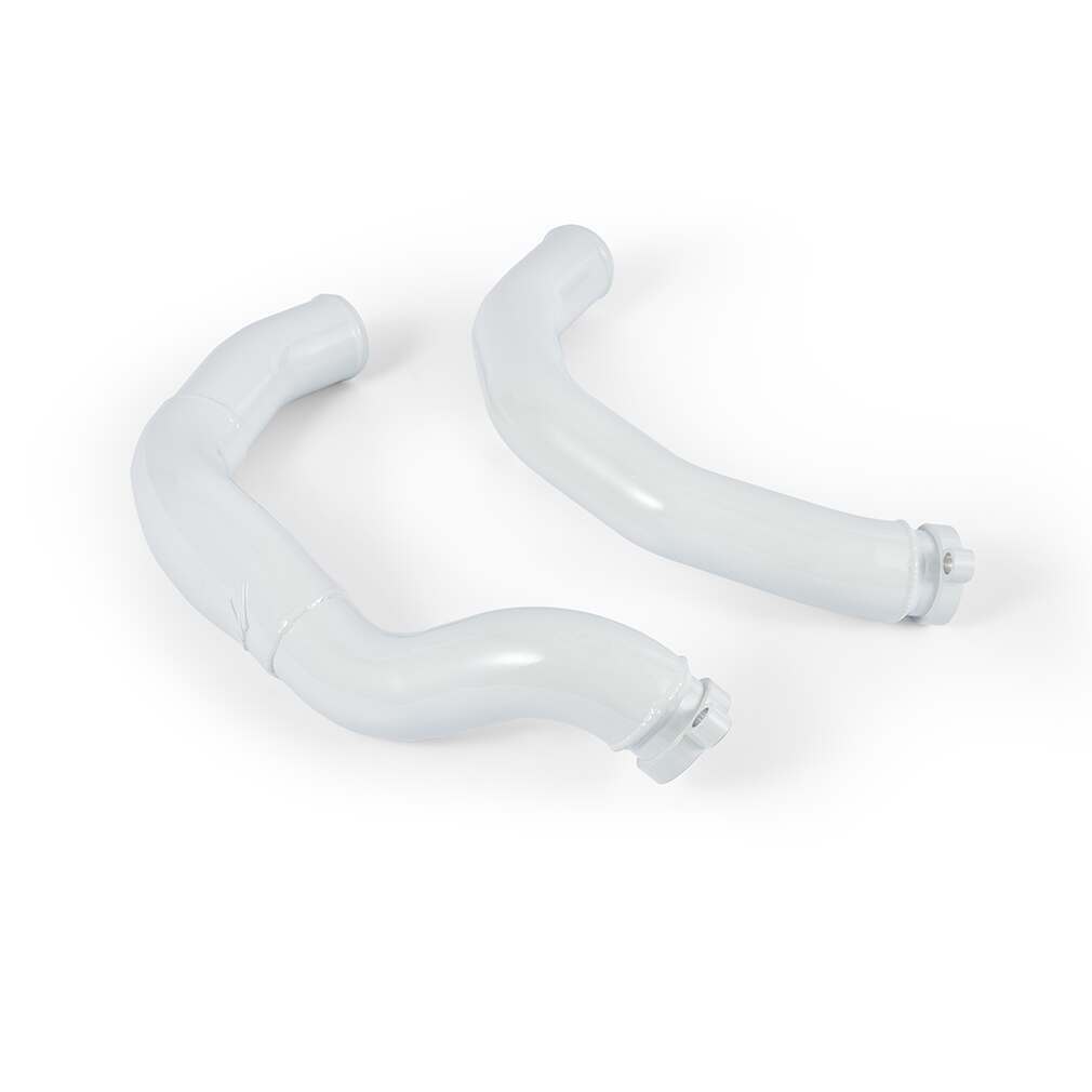 Mishimoto Performance Charge Pipe Kit, Fits Bmw F8X M3/M4 2015-2020,  Alpine White - MMICP-F80-15CAW
