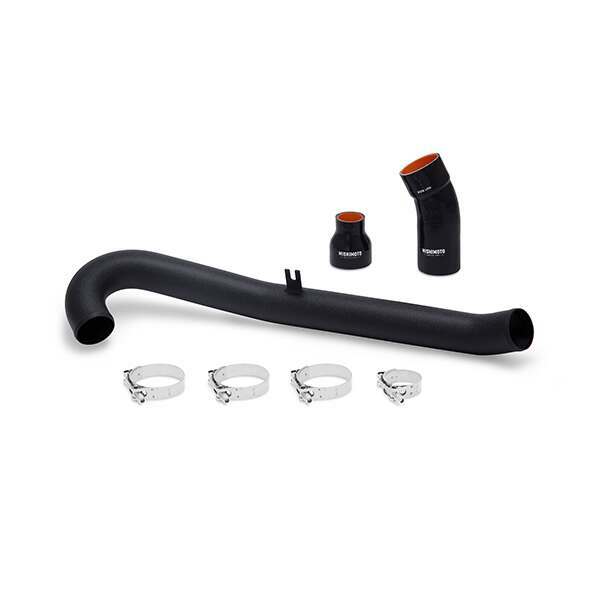 Mishimoto Ford Fiesta ST Hot-Side Intercooler Pipe Kit, 2014-2019 Wrinkle Black (2014-2016 Fiesta) - MMICP-FIST-14HWBK