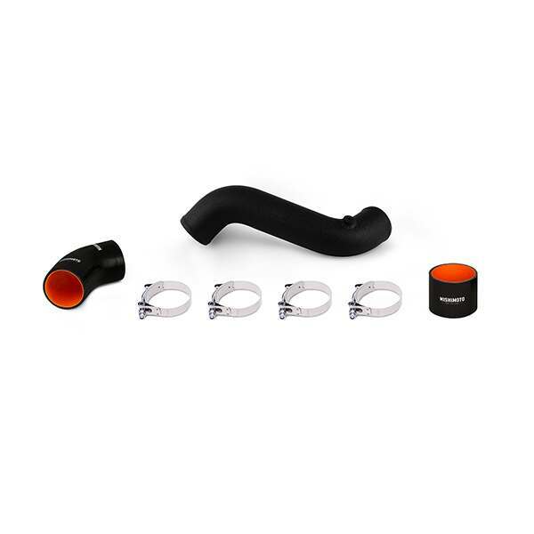 Mishimoto 2015 Mustang 2.3L Ecoboost Cold Side Intercooler Pipe Kit (Wrinkle Black)