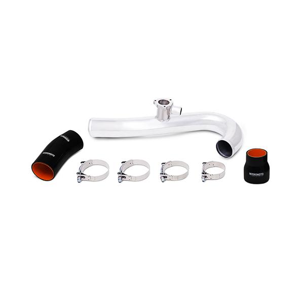 Mishimoto 2015 Mustang 2.3L Ecoboost Hot Side Intercooler Pipe Kit (Polished)