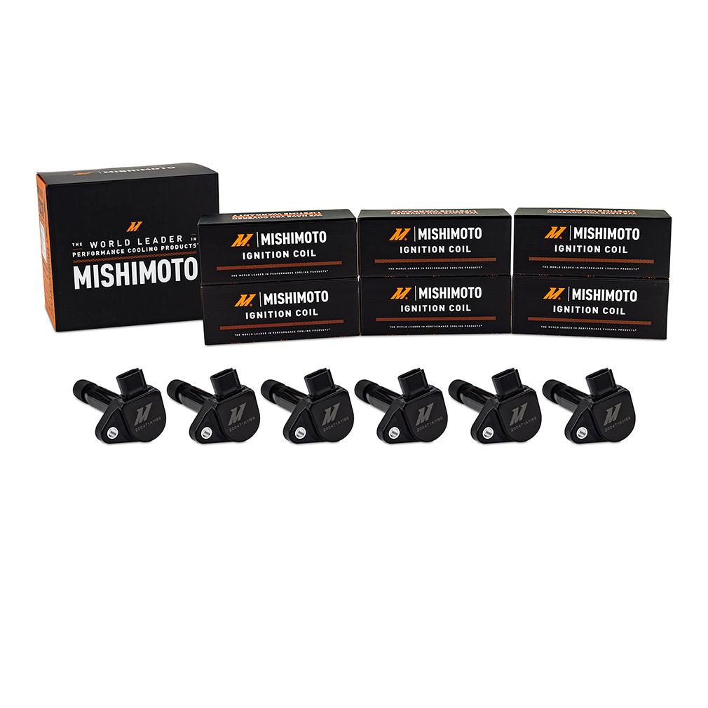 Mishimoto Ignition Coil 6-Pack Fits Honda Accord 3.0L 2000-2007 (1999-2010 CL, RL, TL, Accord, Odyssey) - MMIG-ACRD30-0006