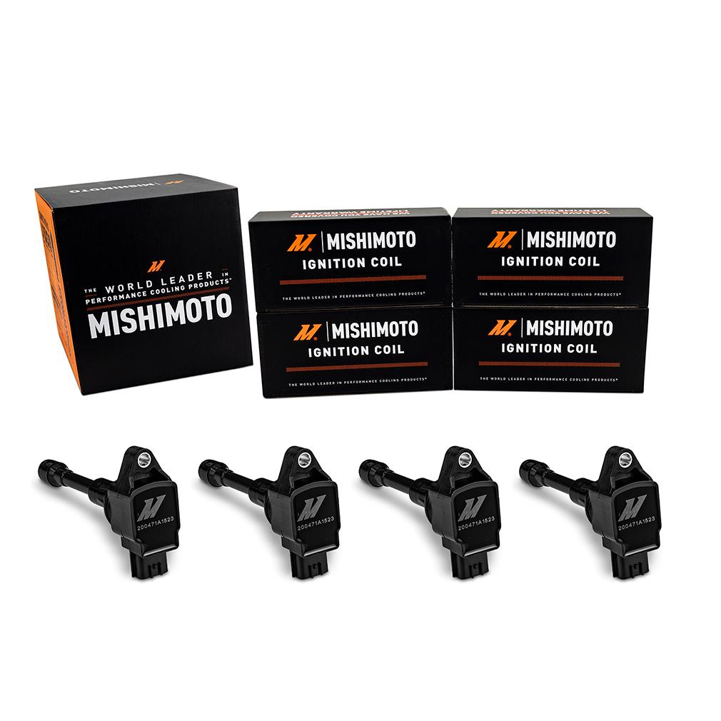 Mishimoto Ignition Coil 4-Pack Fits Nissan Altima 2.5L 2007-2015 (2005-2022 Nissan, Suzuki, INFINITI Fitment) - MMIG-ALT-0704