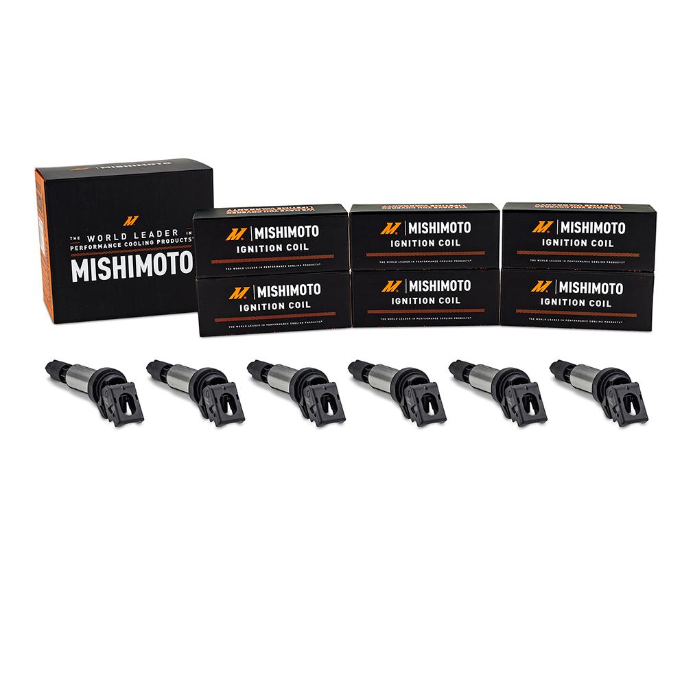 Mishimoto Ignition Coil Set Of 6 Fits Bmw 335I 3.0L 2007-2010 Delphi Style (2007-2013 335i, 535i, 135i, 740i, 335is) - MMIG-BMW-0706