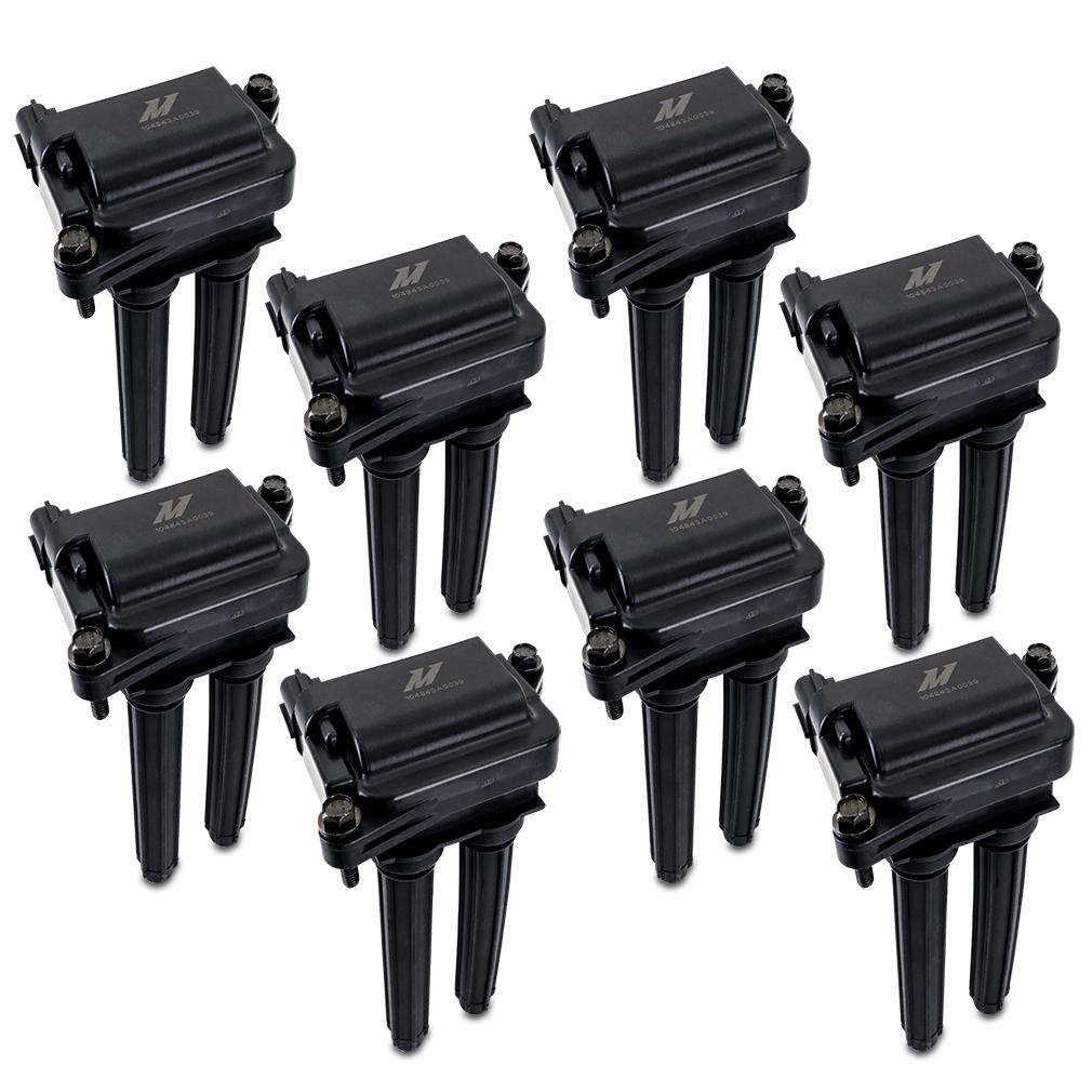 Mishimoto Ignition Coil Fits Hemi Engines 2006+ Set Of 8 (2006-2023 Dodge, Chrysler, Jeep, Ram Fitment) - MMIG-HEMI-0608