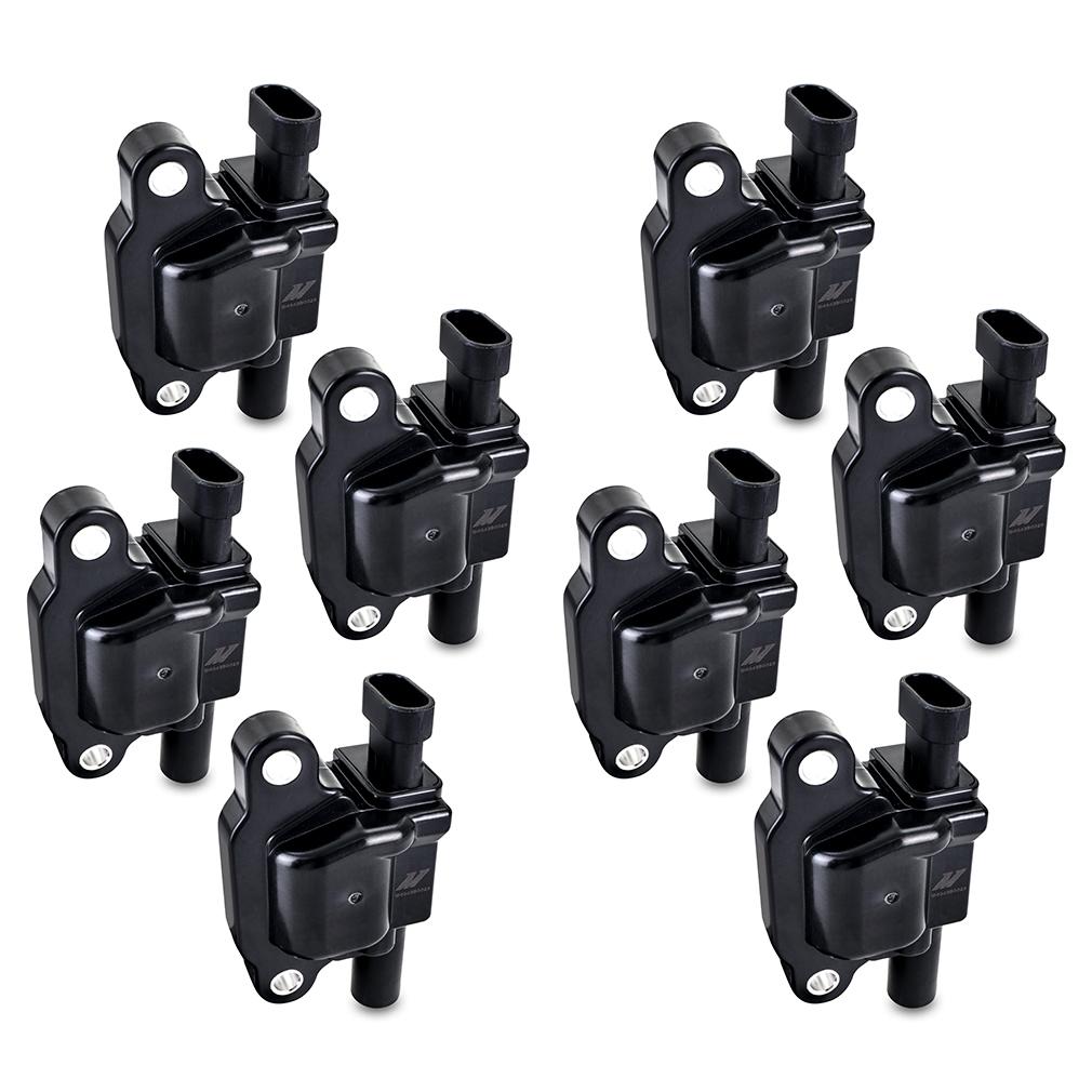 Mishimoto Ignition Coil Fits Gen V Ls2/Ls3/Ls4/Ls7/Ls9 Engines 2007+ Set Of 8 (2014-2023 Chevrolet, GMC, Cadillac Fitment) - MMIG-LS3V-0708
