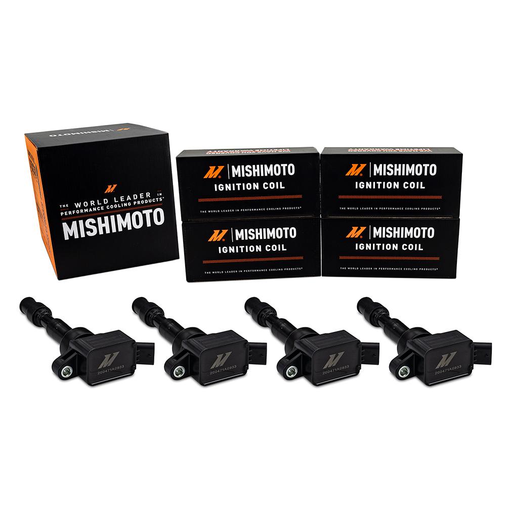 Mishimoto Ignition Coil 4-Pack Fits Hyundai Veloster 2.0L N/A 2019-2020 (2015-2023 Elantra, Sonata, Kona, Veloster, Forte, Optima, Soul, Seltos) - MMIG-VLSTR-1904