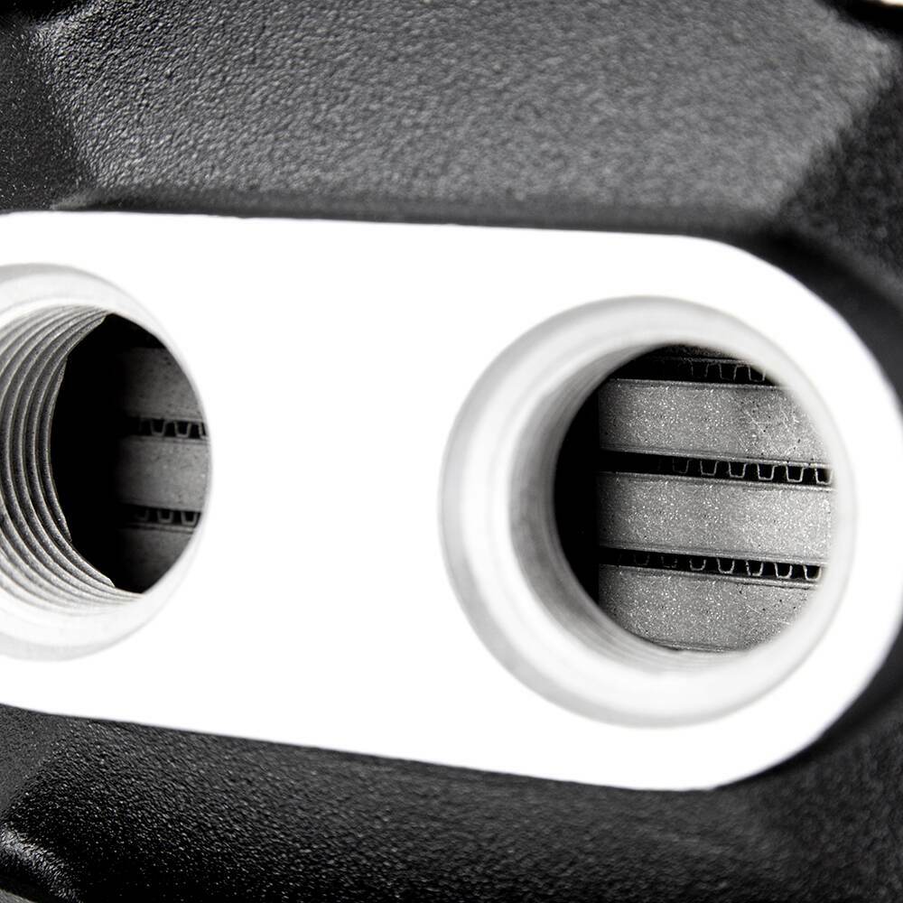 Mishimoto Air-To-Water Intercooler, Dual-Pass Coolant, 500Hp-Same Side Inlet/Outlet - MMINT-A2W-DP-1