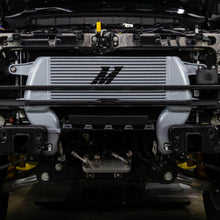 Mishimoto High-Mount Intercooler Kit, 2021+ Ford Bronco 2.3L, Black Core, Polished Pipes - MMINT-BR23-21HKBKP