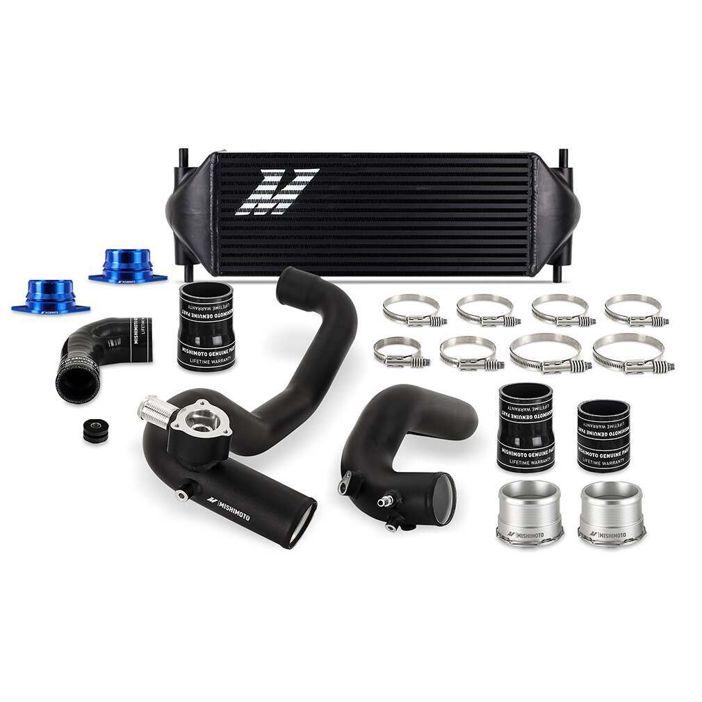 Mishimoto Intercooler Kit - Black Core / Black Pipes (2021-2025 Bronco 2.3L) - MMINT-BR23-21KBBK