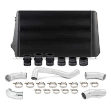 Mishimoto MMINT-DMAX-17KBKP Duramax Intercooler Kit - Black w/ Polished Pipes (2017-2019 Chevrolet / GMC 6.6L Duramax L5P)