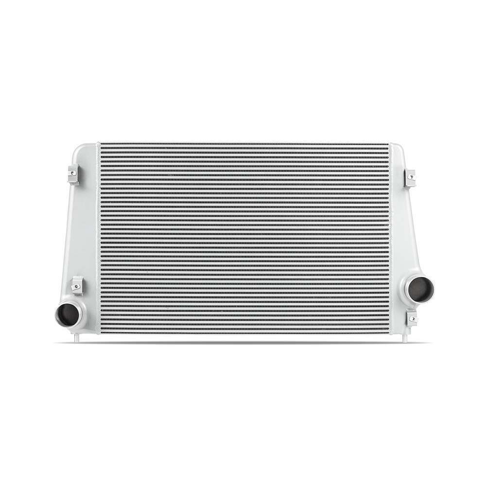 Mishimoto MMINT-DMAX-17KSLBK Duramax Intercooler Kit - Silver w/ WBK Pipes (2017-2019 Chevrolet / GMC 6.6L Duramax L5P)