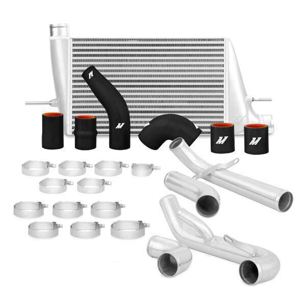 Mishimoto Mitsubishi Lancer Evolution X Performance Intercooler Kit, Silver, 2008-2015 (2008-2011 Lancer) - MMINT-EVO-10KSL