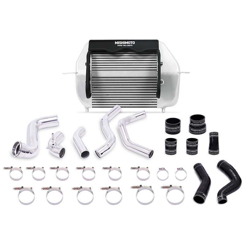 MISHIMOTO MMINT-F150-11KPSL 2011-2014 FORD F-150 ECOBOOST PERFORMANCE INTERCOOLER KIT (SILVER INTERCOOLER / POLISHED PIPES)