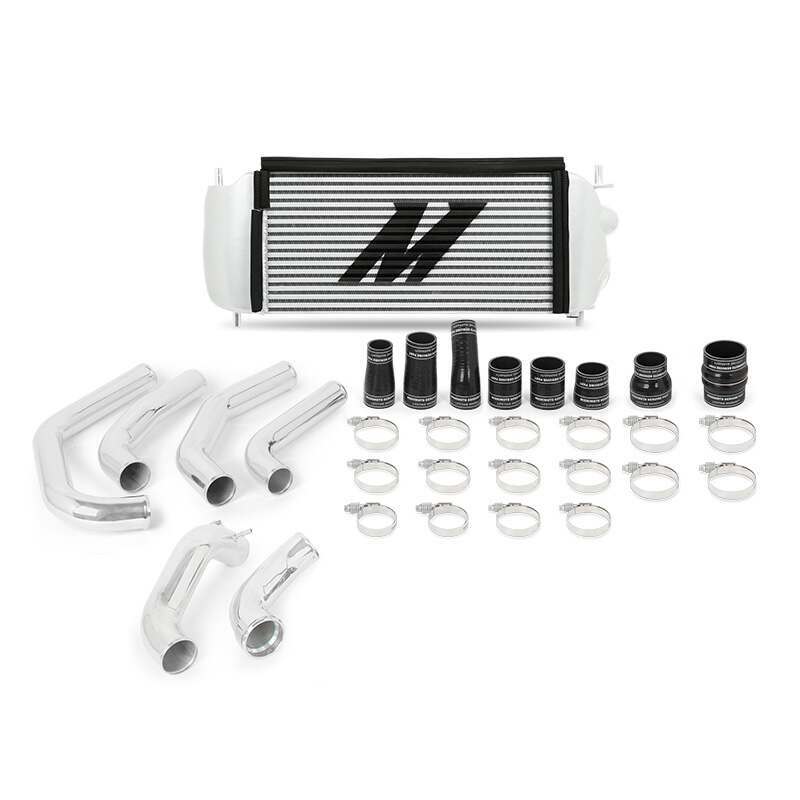 MISHIMOTO MMINT-F27T-15KPSL 2015-2017 FORD F-150 2.7L ECOBOOST PERFORMANCE INTERCOOLER KIT (SILVER INTERCOOLER / POLISHED PIPES)