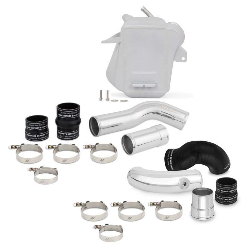 Mishimoto Ford 6.7L Powerstroke Air-to-Water Performance Intercooler Kit, 2011+ (2011-2018 F-350 Super Duty,2011-2018 F-250 Super Duty) - MMINT-F2D-11KSLP