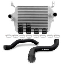 Mishimoto Ford 7.3L Powerstroke Intercooler Kit, '99-'03 Silver Cooler Wrinkle-Black Pipe (1999-2003 F-350 Super Duty) - MMINT-F2D-99KSLBK