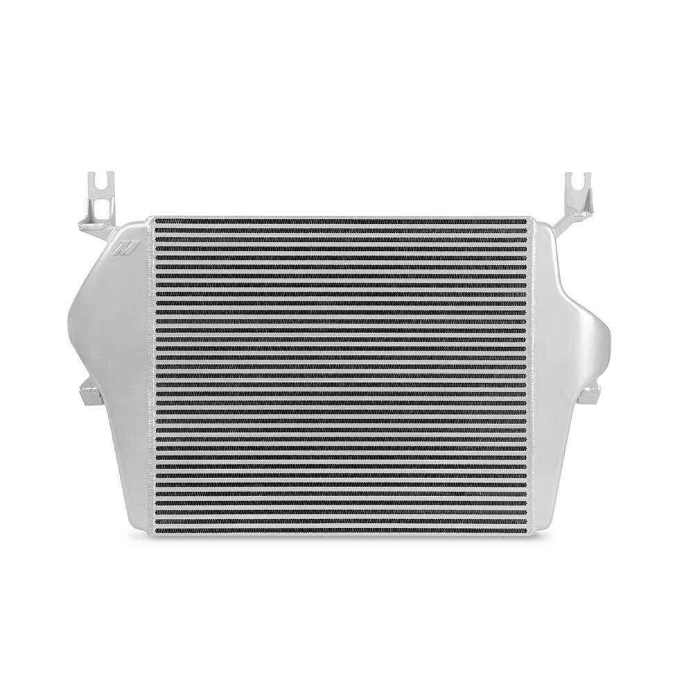 Mishimoto Ford 7.3L Powerstroke Intercooler Kit, '99-'03 Silver Cooler Wrinkle-Black Pipe (1999-2003 F-350 Super Duty) - MMINT-F2D-99KSLBK