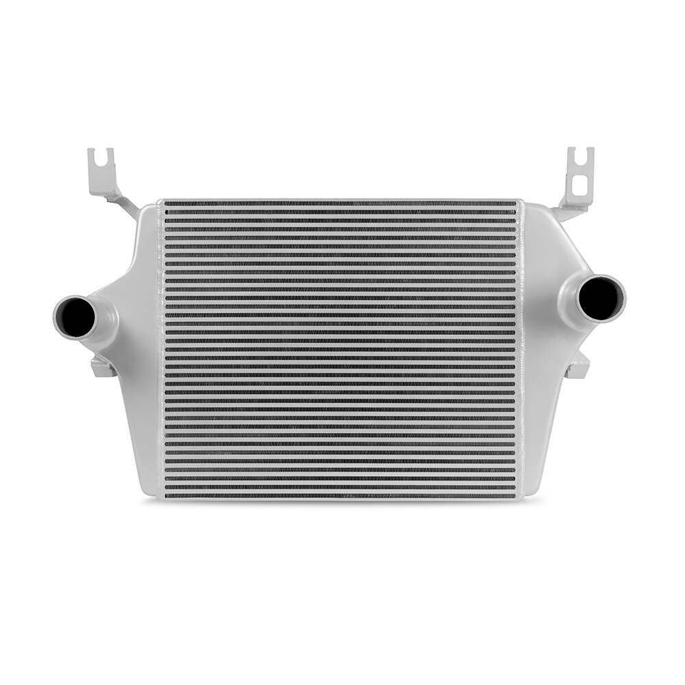 Mishimoto Ford 7.3L Powerstroke Intercooler Kit, '99-'03 Silver Cooler, Polished Pipes (1999-2003 F-350 Super Duty) - MMINT-F2D-99KSLP