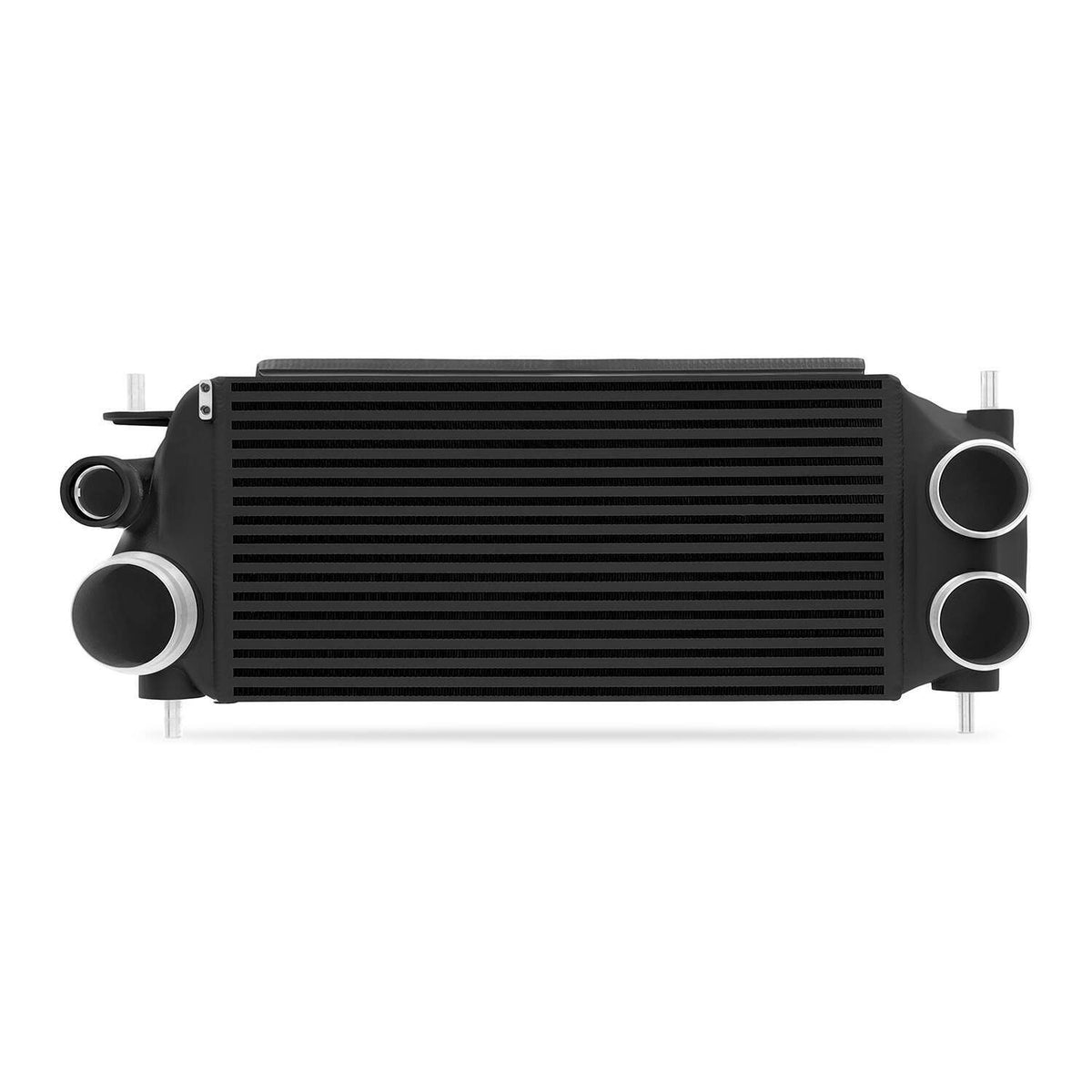 MISHIMOTO MMINT-F35T-15KPBK 2015-2016 FORD F-150 3.5L ECOBOOST PERFORMANCE INTERCOOLER KIT (BLACK INTERCOOLER / POLISHED PIPES)