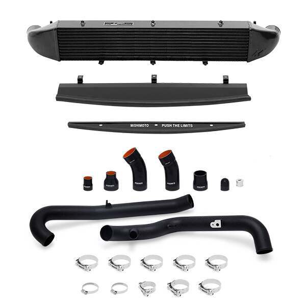 Mishimoto Ford Fiesta ST Performance Intercooler Kit, 2014-2019 Black Pipes, Black Cooler (2014-2016 Fiesta) - MMINT-FIST-14KBBK