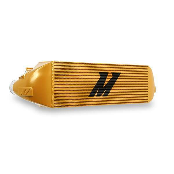 Mishimoto Ford Focus ST Intercooler Kit, 2013-2018, Gold Cooler, Polished Pipes (2013-2018 Focus) - MMINT-FOST-13KPGD