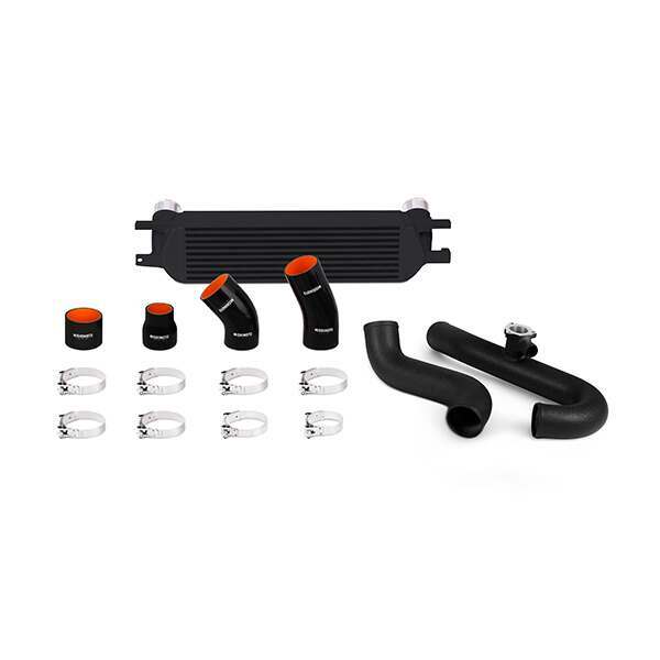 Mishimoto 15-17 Mustang Ecoboost Intercooler Kit - Black Core Black Pipes