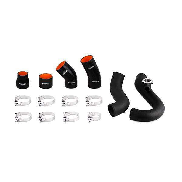 Mishimoto 15-17 Mustang Ecoboost Intercooler Kit - Black Core Black Pipes