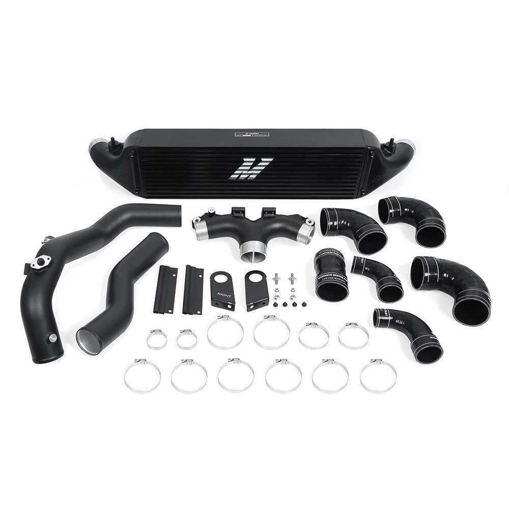 Mishimoto Kia Stinger Gt 3.3T Performance Intercooler Kit, 2018+ (2018-2020 Kia Stinger,2019-2021 Genesis G70) - MMINT-STNGR-18BK