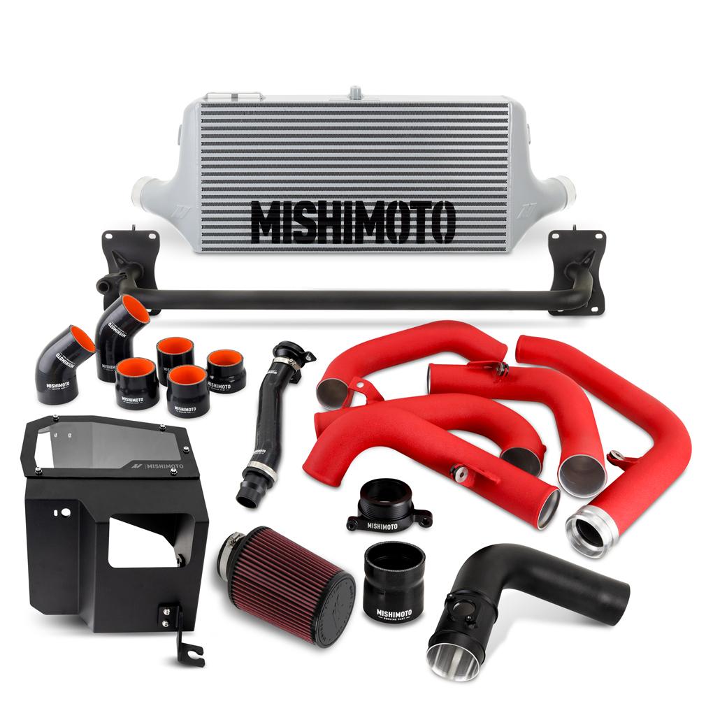 Mishimoto Performance Front-Mount Intercooler Kit W/ Intake Fits Subaru Wrx 2022+ (2022-2025 WRX Limited, WRX GT, WRX Sport, WRX Premium, WRX Sport-tech, WRX Base) - MMINT-WRX-22AISLRD