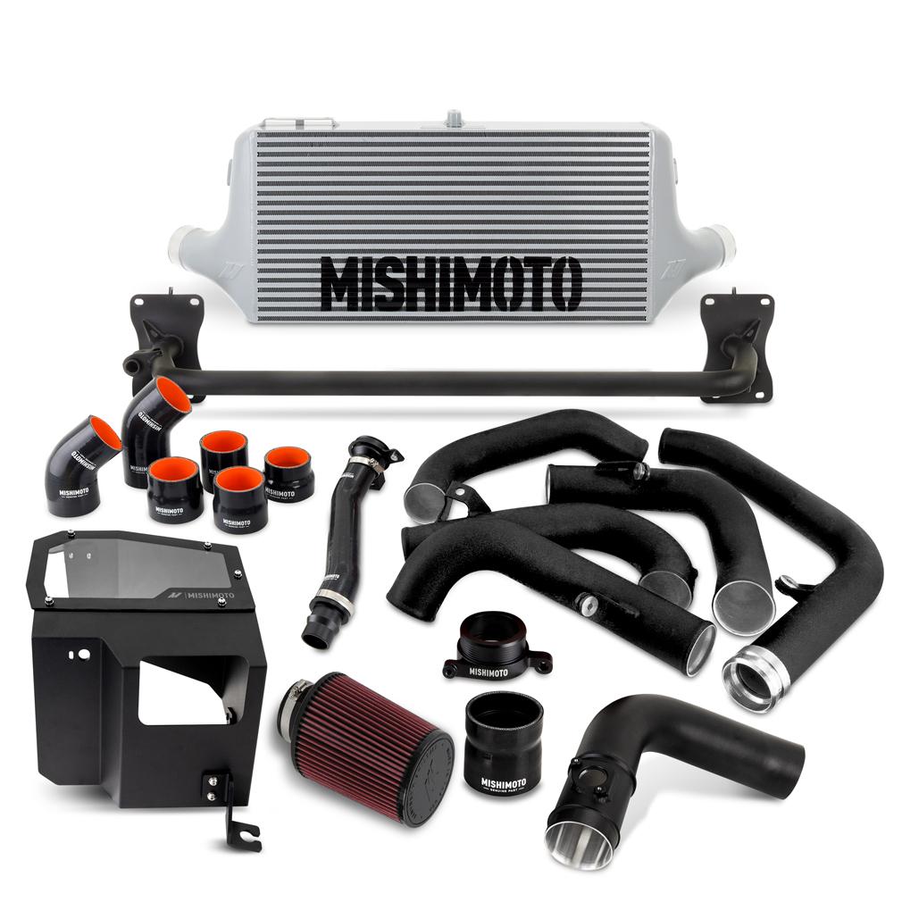 Mishimoto Performance Front-Mount Intercooler Kit W/ Intake Fits Subaru Wrx 2022+ (2022-2025 WRX Limited, WRX GT, WRX Sport, WRX Premium, WRX Sport-tech, WRX Base) - MMINT-WRX-22AISLBK