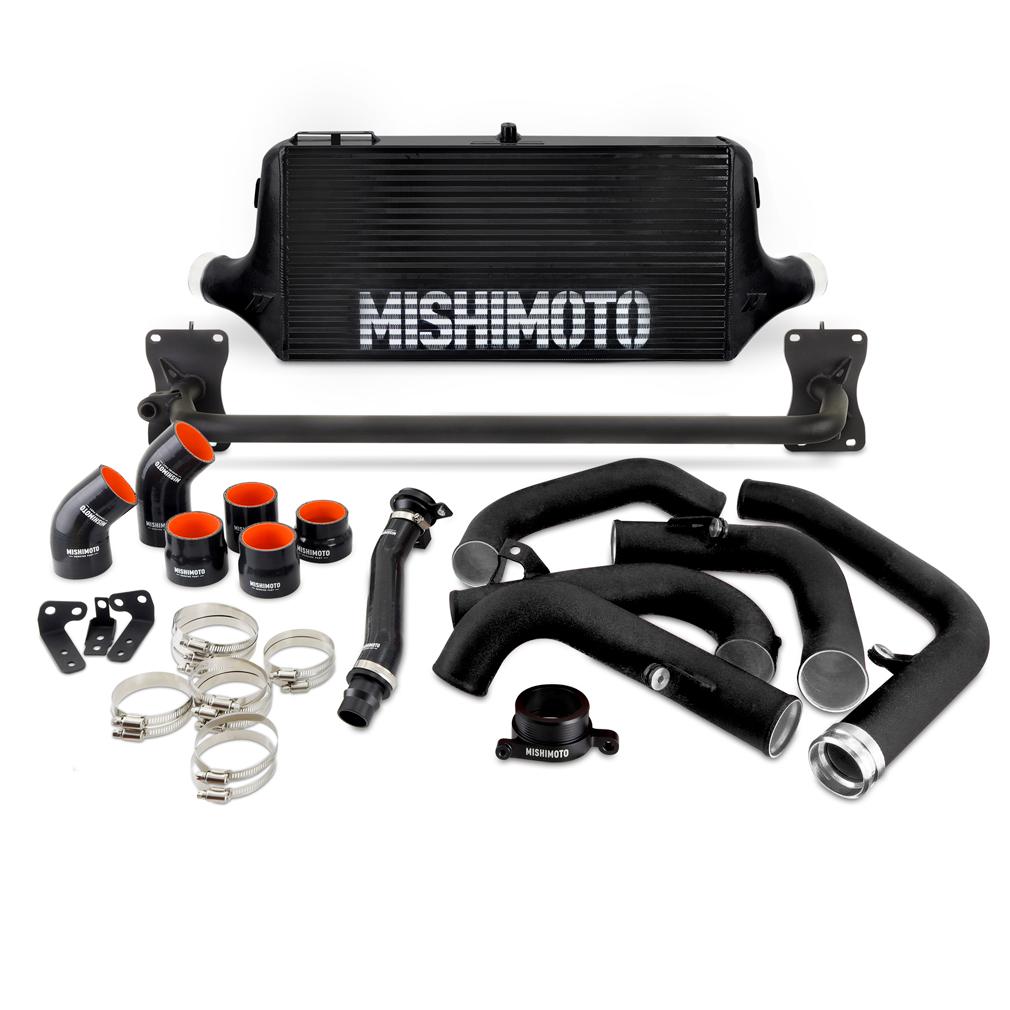 Mishimoto Performance Front-Mount Intercooler Kit Fits Subaru Wrx 2022+ (2022-2025 WRX Limited, WRX GT, WRX Sport, WRX Premium, WRX Sport-tech, WRX Base) - MMINT-WRX-22BKBK