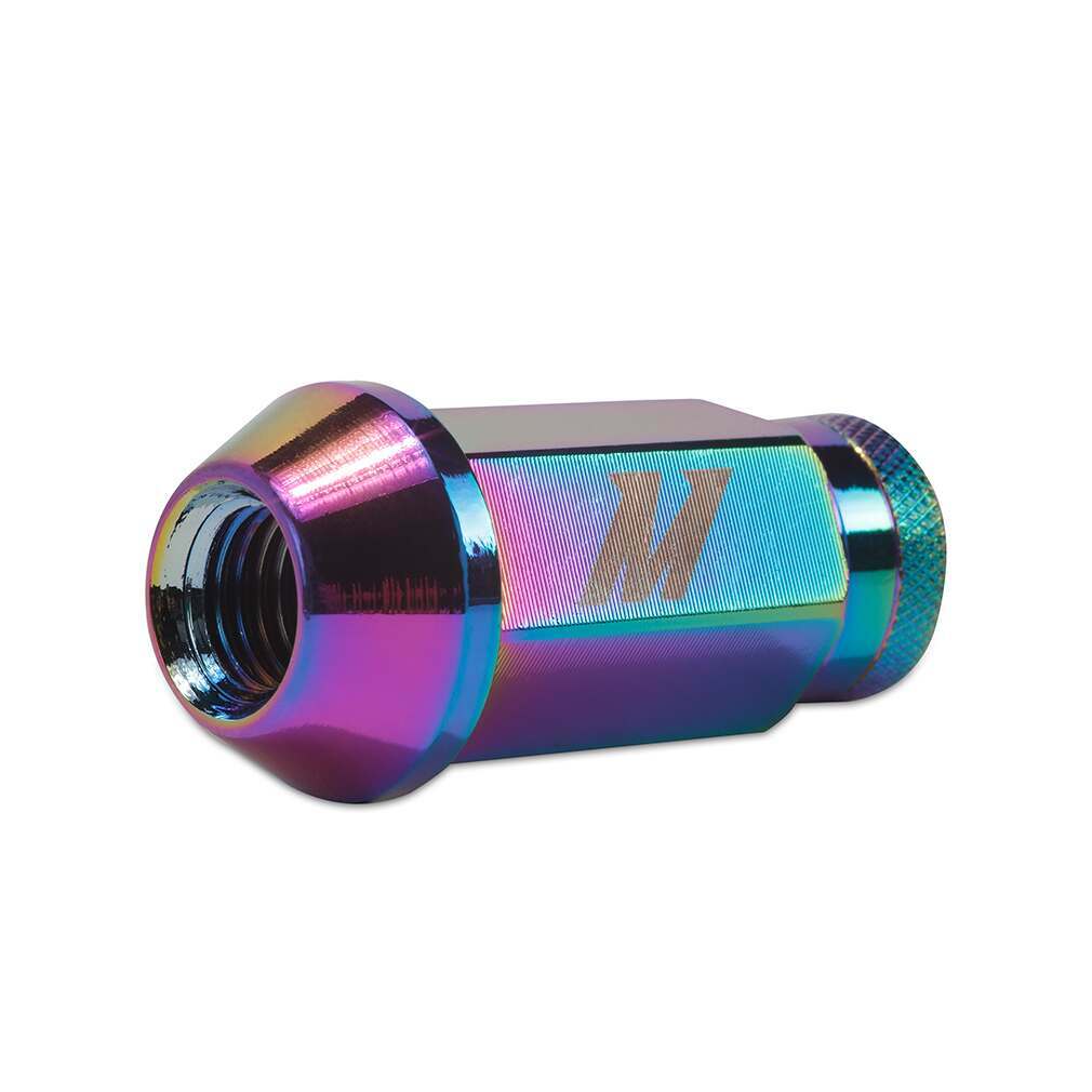 Mishimoto Aluminum Locking Lug Nuts 1/2 X 20, 23pc Set, Neo Chrome - MMLG-1220-23LNC