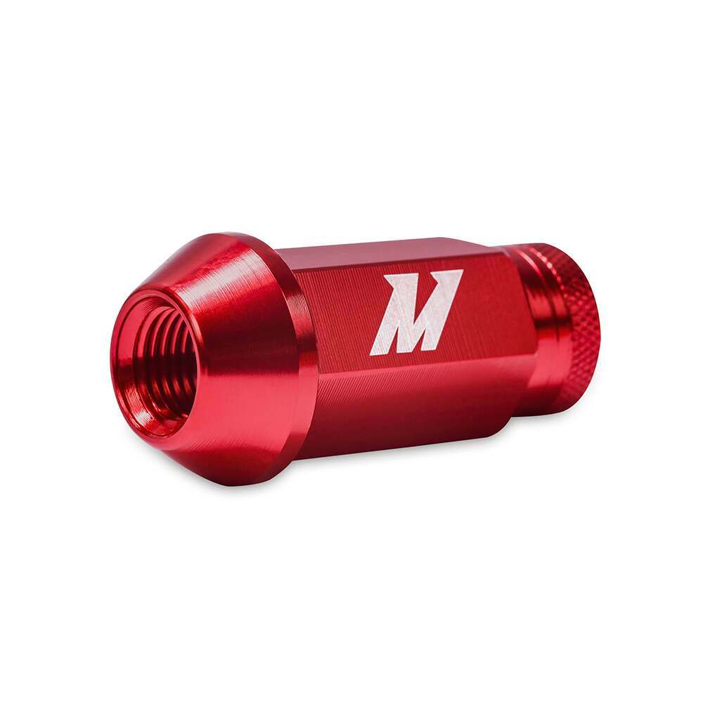 Mishimoto Aluminum Locking Lug Nuts 1/2 X 20, 23pc Set, Red - MMLG-1220-23LRD