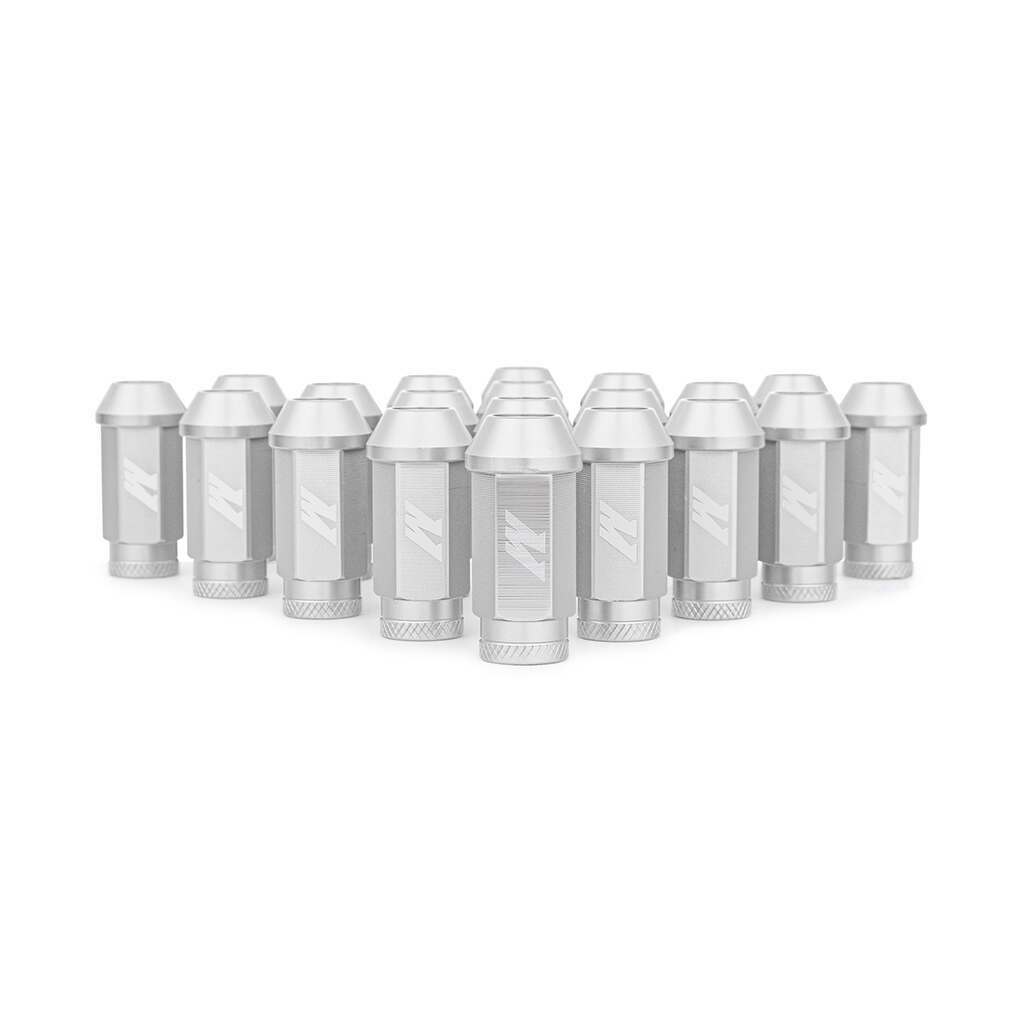 Mishimoto Aluminum Locking Lug Nuts M12X1.25, 20pc Set, Red - MMLG-125-20LSL