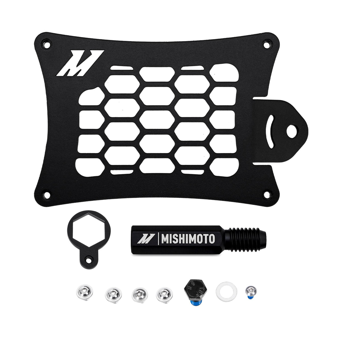 Mishimoto License Plate Relocation Kit Fits Bmw F8X M3/M4 2015-2020 (2015-2020 M3, M4) - MMLP-F80-15