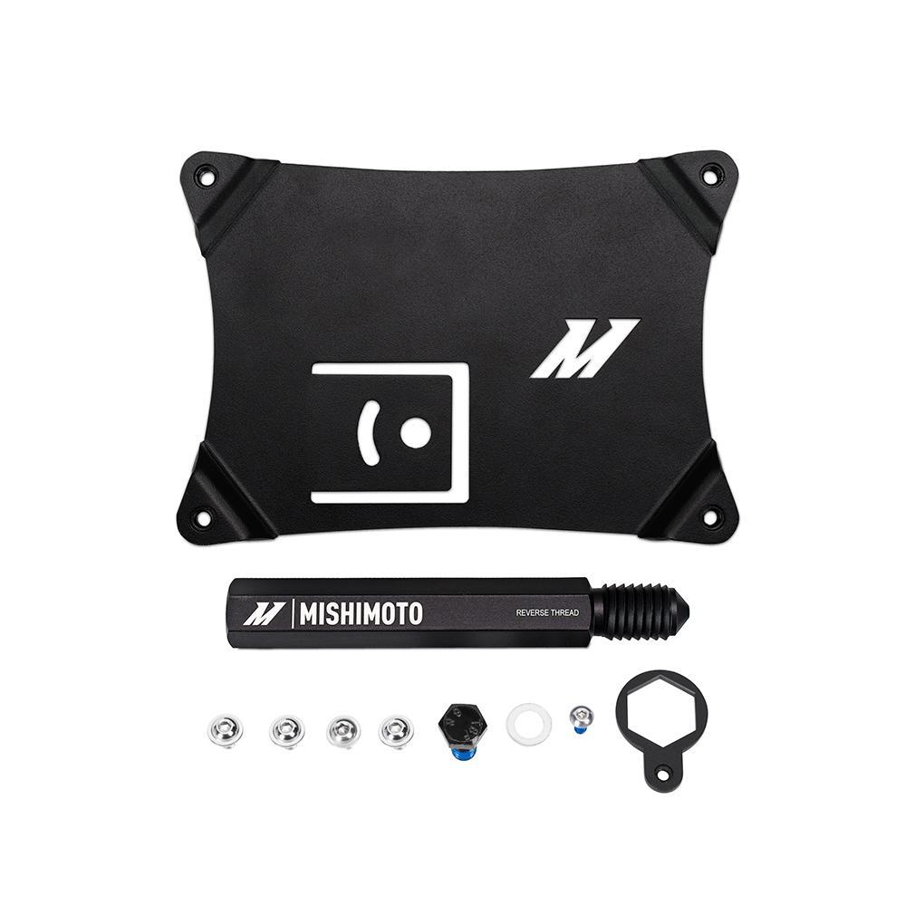 Mishimoto License Plate Relocation Kit Fits Volkswagen GTi Mk8 2022+ (2022-2024 GTI, Golf R) - MMLP-MK8-22