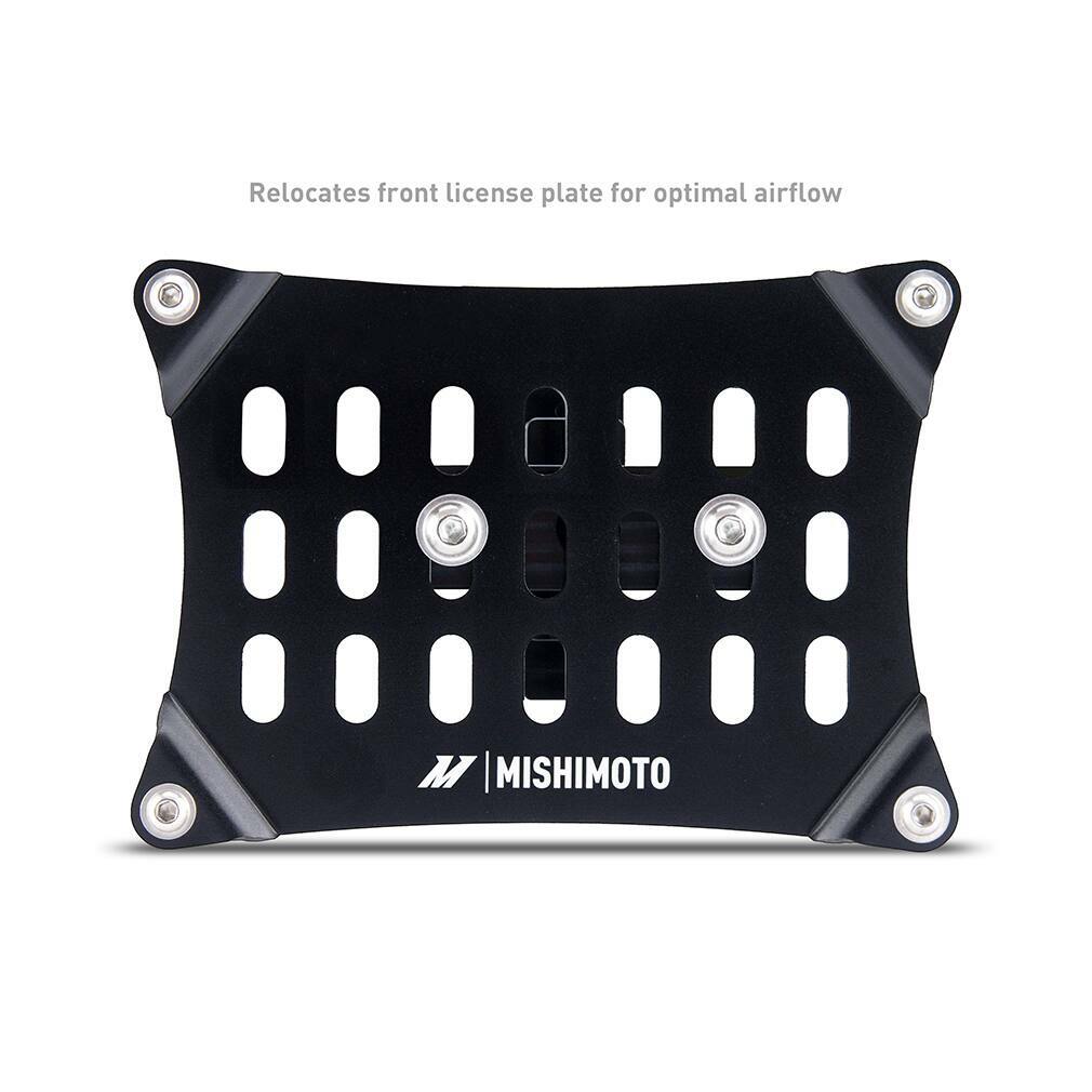 Mishimoto License Plate Relocation Kit (2024-2026 Mustang EcoBoost) - MMLP-MUS4-24