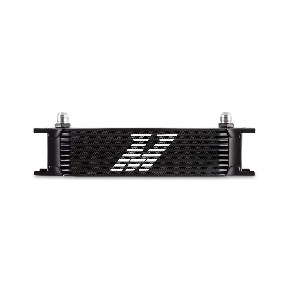 Mishimoto Universal 10-Row Oil Cooler, -8An, Black - MMOC-10-8BK