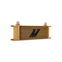 Mishimoto Universal 13-Row Oil Cooler, Gold - MMOC-13GD