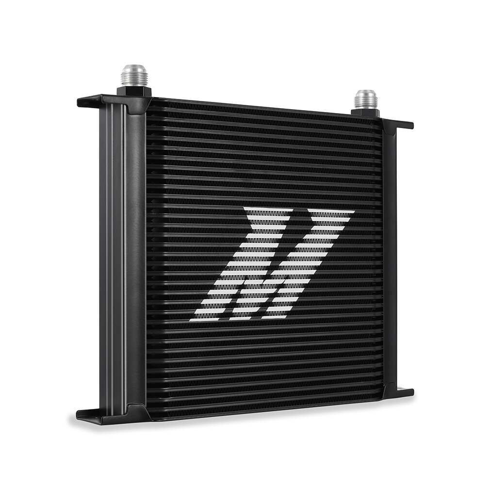 Mishimoto Universal 34-Row Oil Cooler, Black - MMOC-34BK