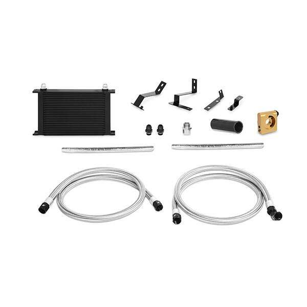Mishimoto Chevrolet Camaro 2.0t Oil Cooler Kit, 2016+ (2016-2021 Camaro) - MMOC-CAM4-16TBK