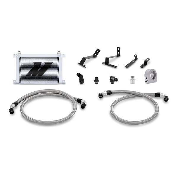 Mishimoto Chevrolet Camaro SS Oil Cooler Kit, 2016+ (2016-2021 Camaro) - MMOC-CAM8-16SL